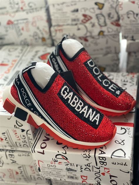 tenis dolce gabbana hombre rojos|d&g sneakers price.